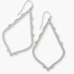 Kendra Scott Sophee Drop Earrings in Silver